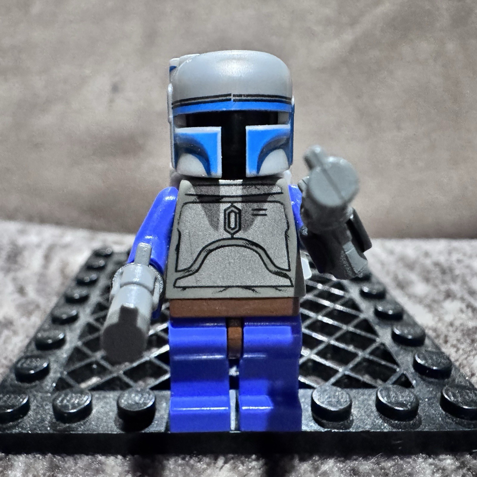 Jango Fett - Balaclava Head sw0053 Lego Star Wars 2002 Minifigure Grail