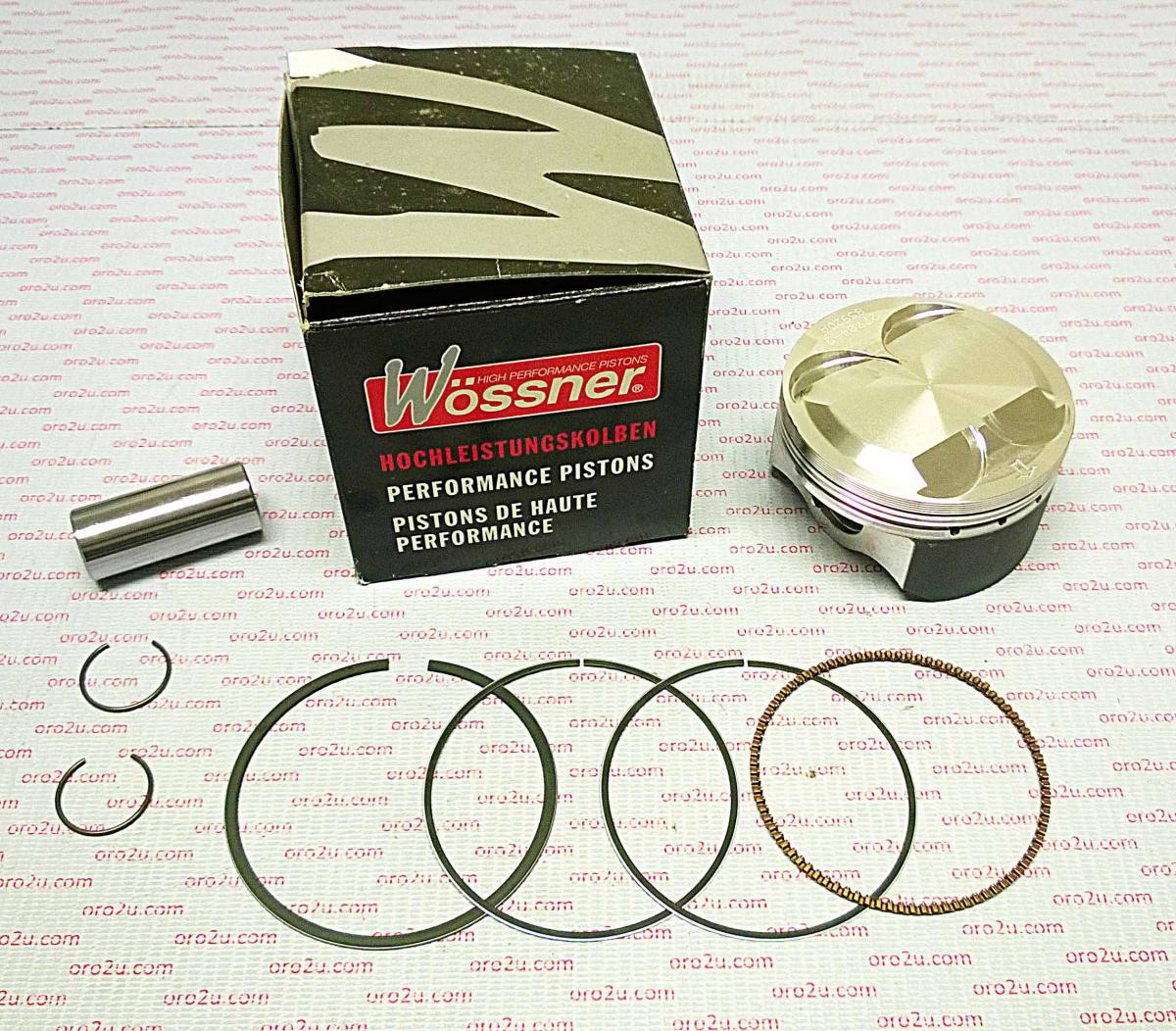 PISTON KIT 01-05 KTM250 75.00, FORGED WOSSNER 8592DB