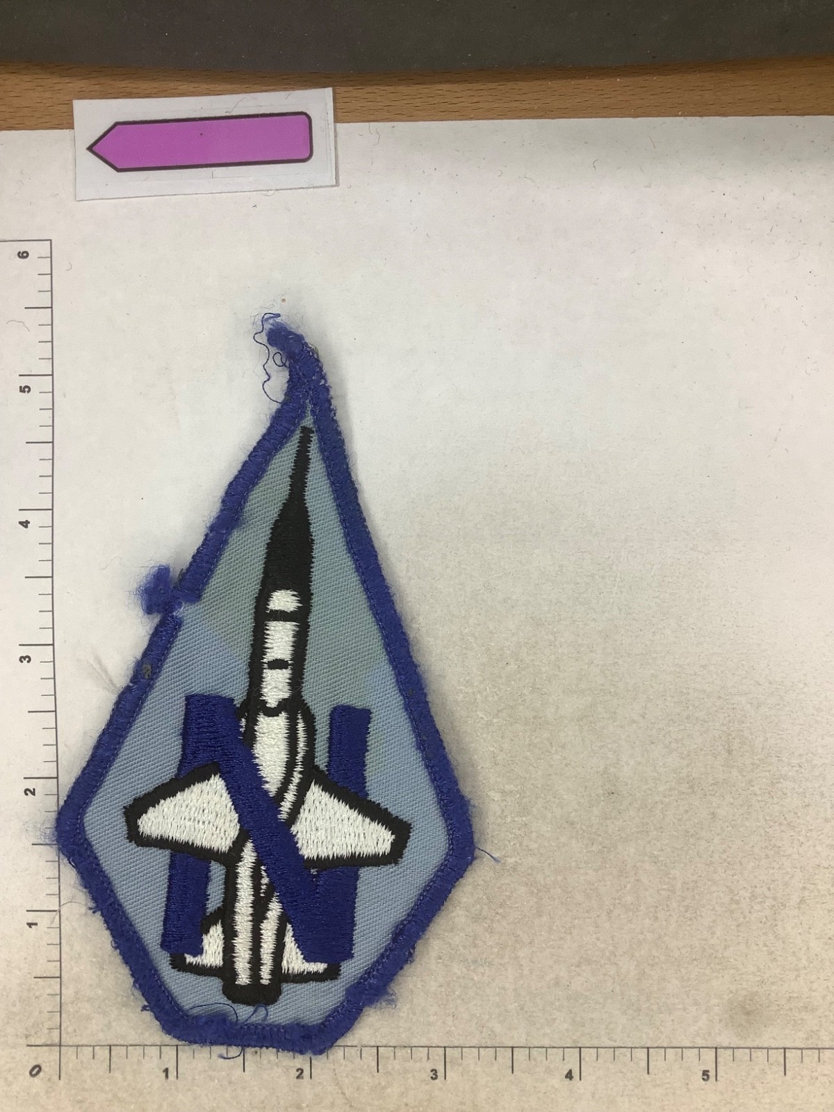 WORN VINTAGE USAF 86th FIGHTER TRAINING SQUADRON PATCH