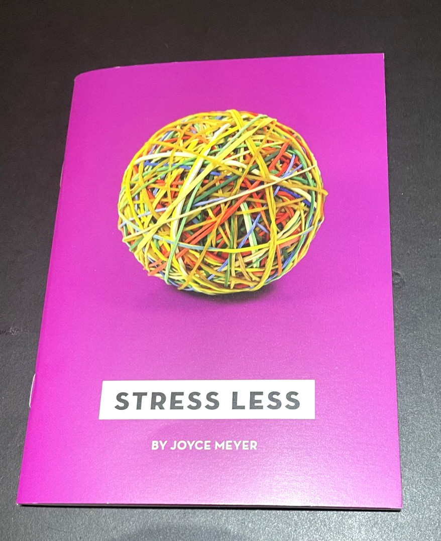STRESS LESS 43 Page Booklet By Joyce Meyer Ministries 2025 BRAND NEW