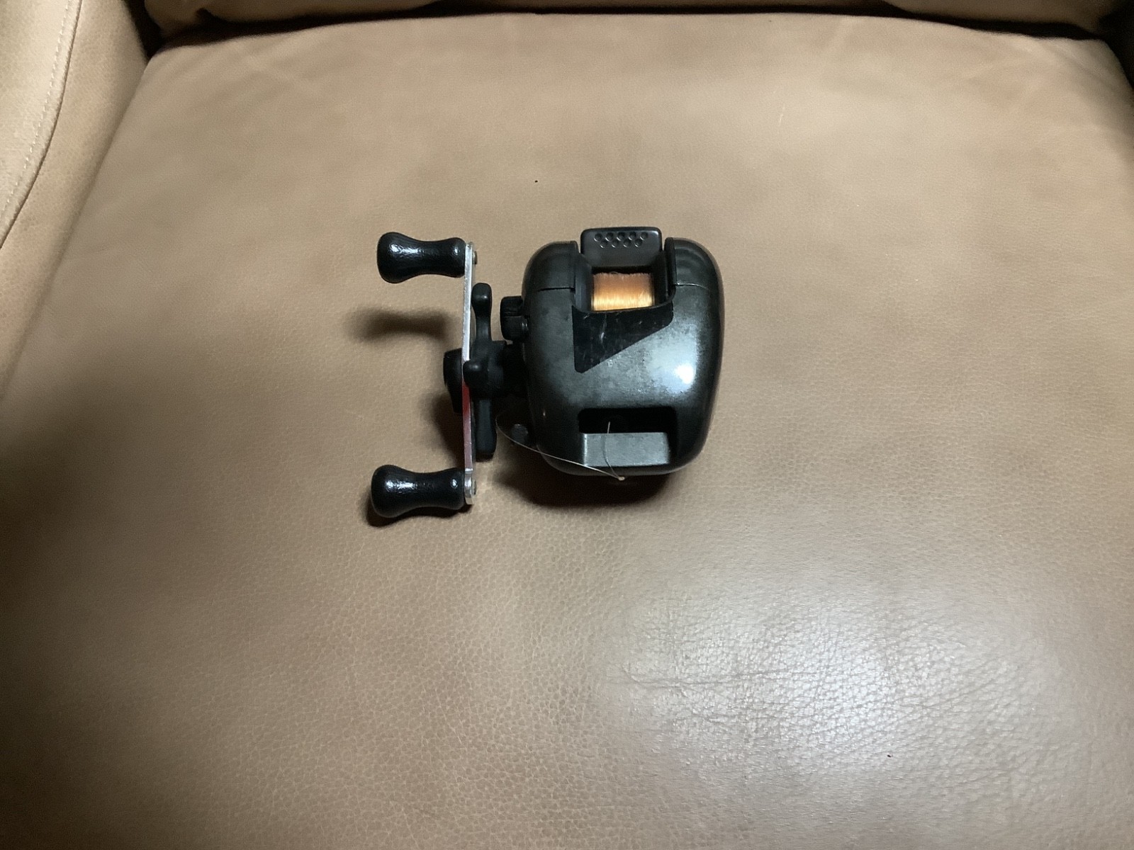 Vintage Zebco Quantum 5.1 Fishing Bait Cast Reel 2 Bearing Magnum Gear - Works