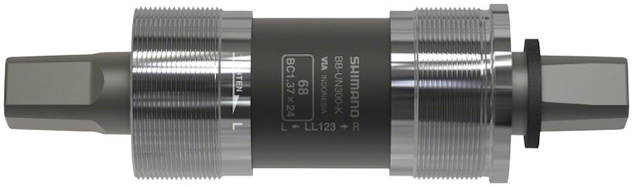 Shimano BB-UN300-K Square Taper JIS 68x122.5mm Hollow Spindle Bottom Bracket