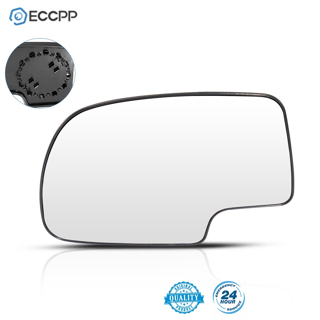 Driver Left Side Mirror Glass Manual For 1999-2007 Chevy Silverado GMC Sierra