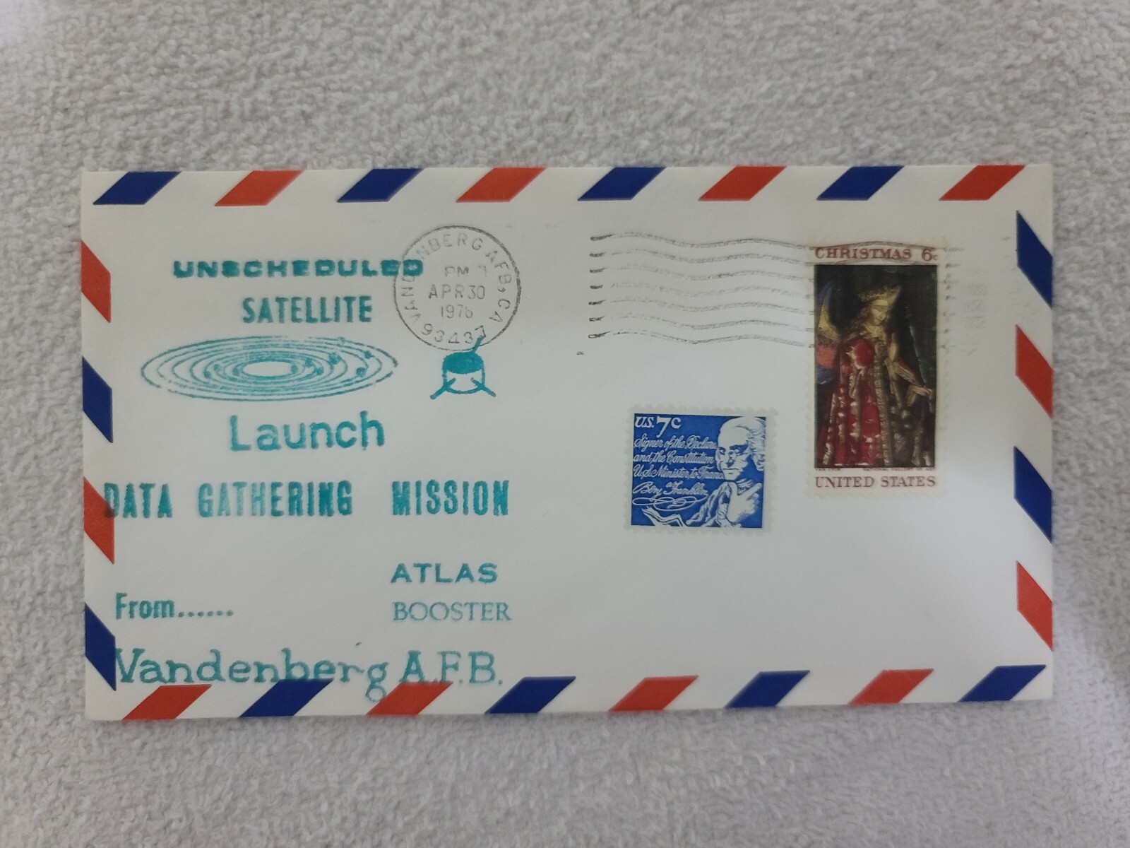 UNSCHEDULED SATELLITE LAUNCH NOSS-1 04/30/76 | Space Cover