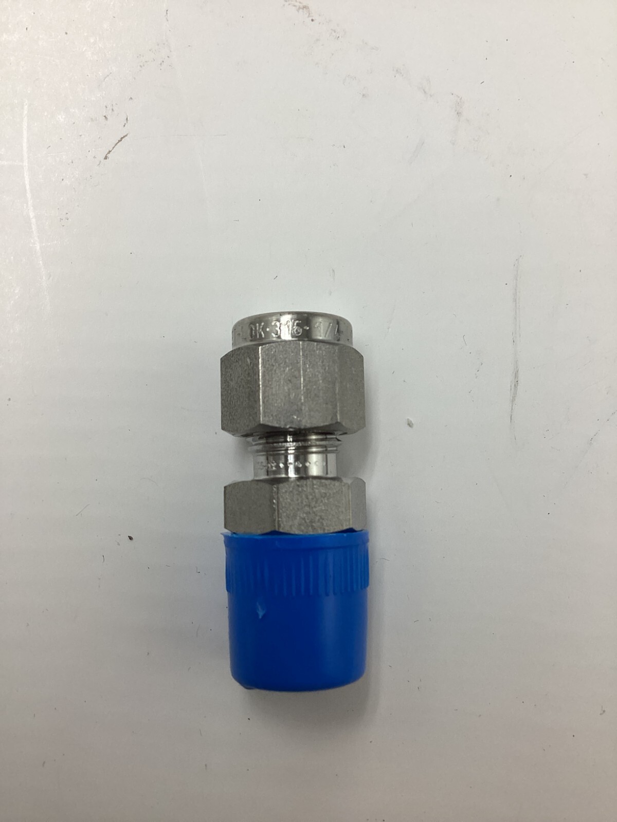 (Box of 10) Ham-Let OEM 3001996 768L Stainless Steel 1/4" x 1/4" Connector