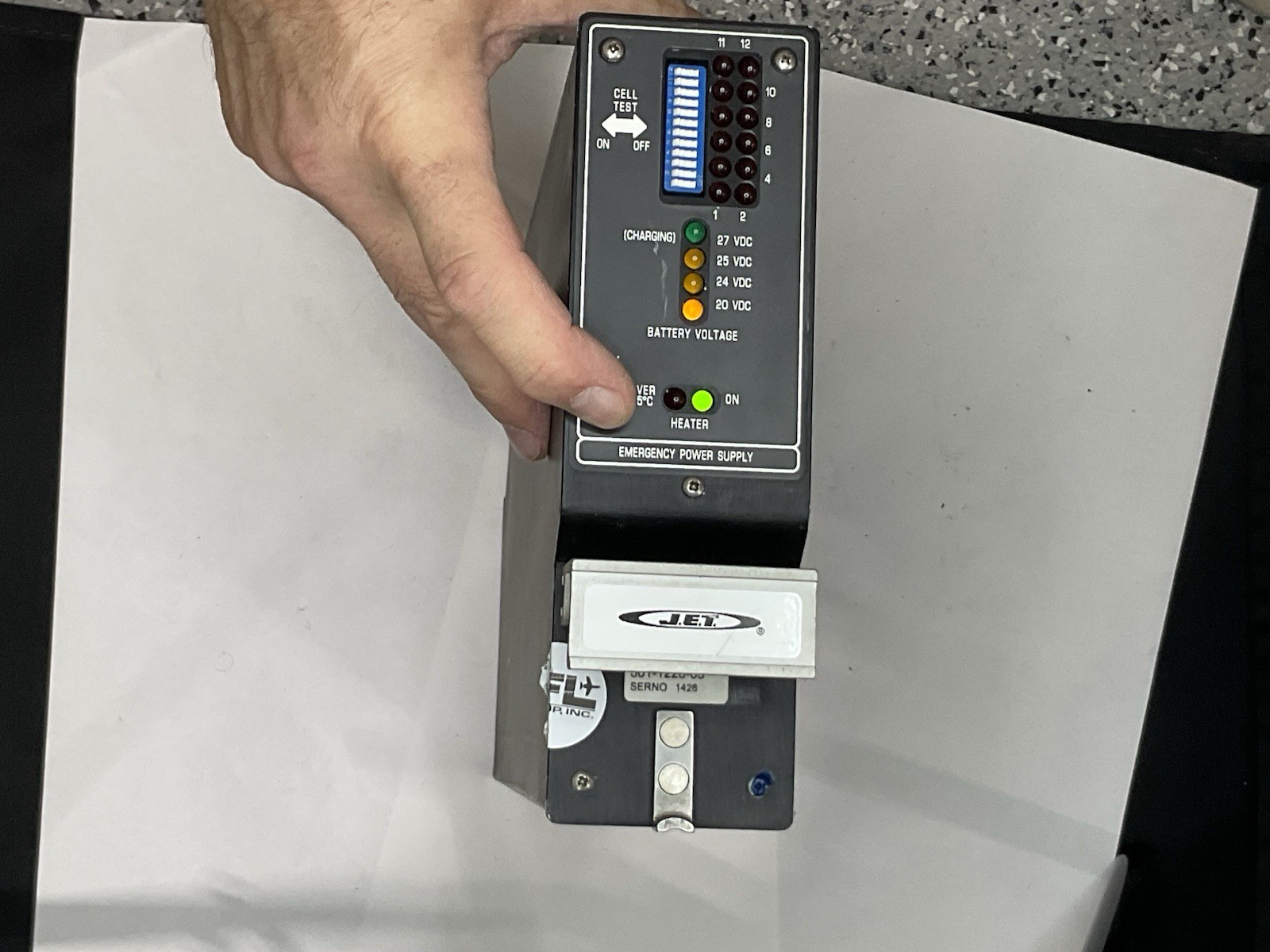 L3 Communications Emergency Power Supply Model PS-835C Citation V
