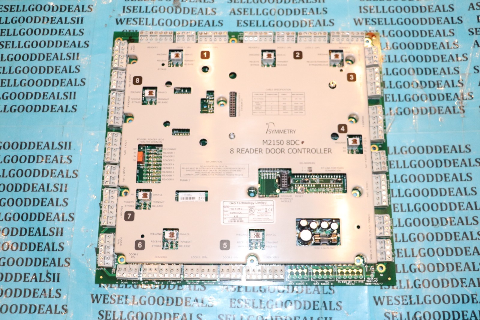 G4S M2150-8DC Database 8 Reader/Door Controller 7000-5448-2