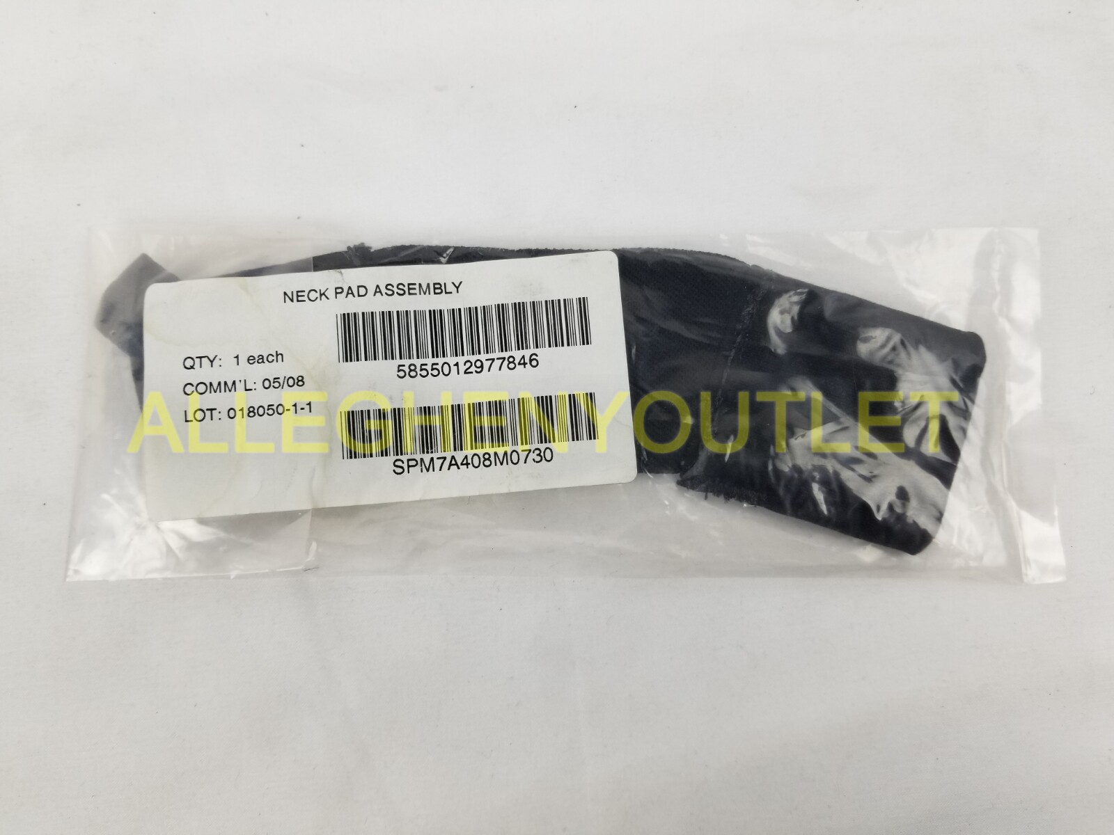 N/PVS-7 NVG Night Vision Neck Pad, NSN: 5855-01-297-7846, P/N: A3144290, NEW