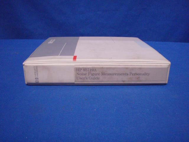 HP 85719A NOISE FIGURE MEASUREMENT PERSONA USER'S GUIDE