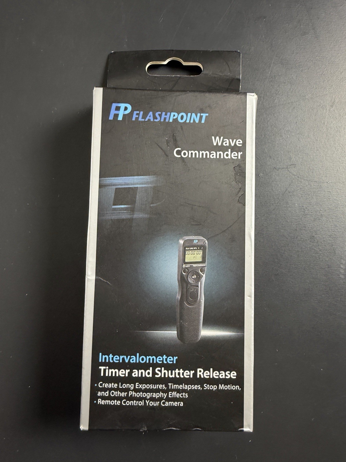 Flashpoint Wave Commander Wireless Timer Shutter Release Remote Camera New