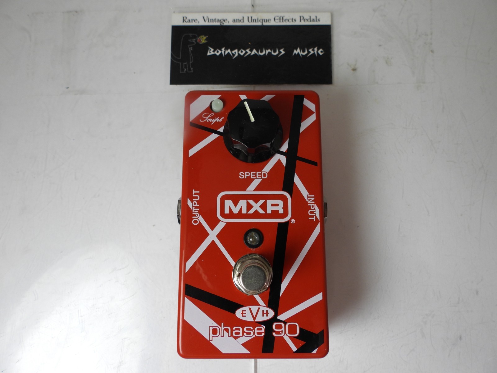MXR EVH Phase 90 Phase Shifter Effects Pedal Eddie Van Halen Signature Phaser