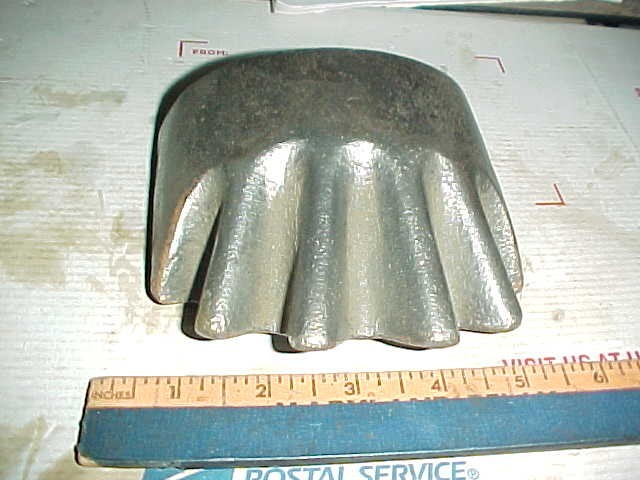 Gutter Mold Antique 5" Wide Cast Iron Claw Blacksmith Anvil Forming Tool 5 Lbs.
