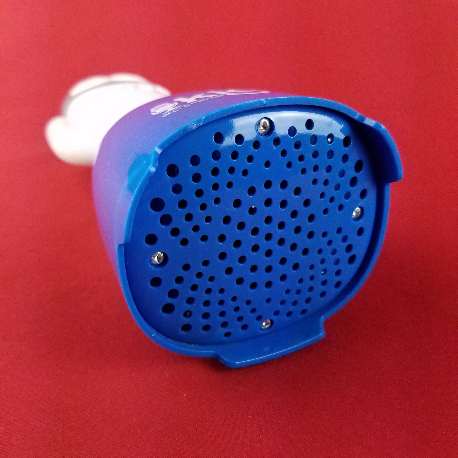 Singing Machine Bluetooth Speaker Mic Guy Color Changing LED Lights