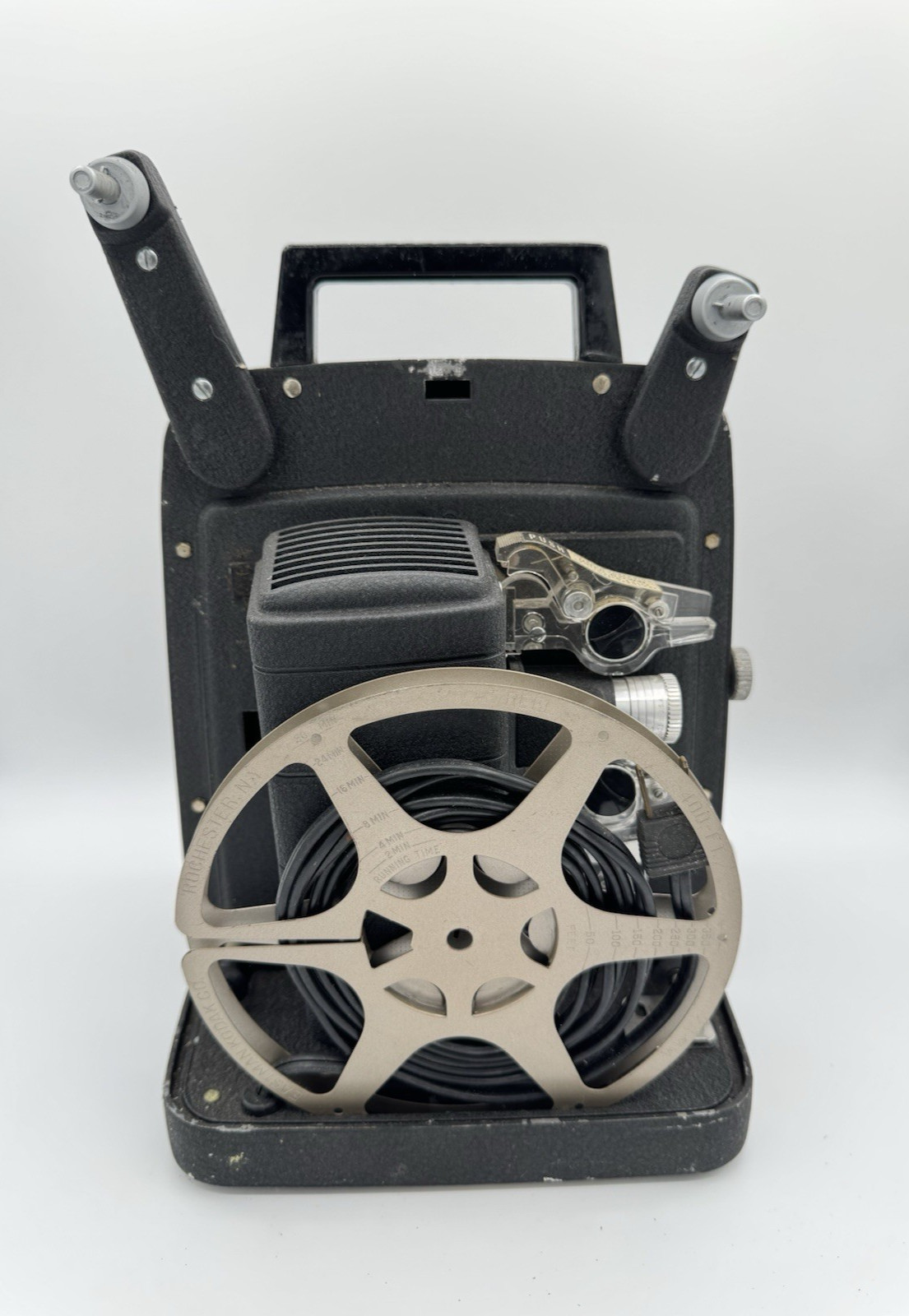 Vintage Bell & Howell Model 256 Auto Load 8mm Film Projector – READ!!!