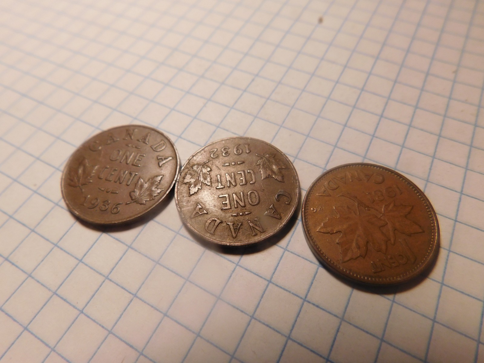 CANADA 1 CENT 1932-36-81 # 507