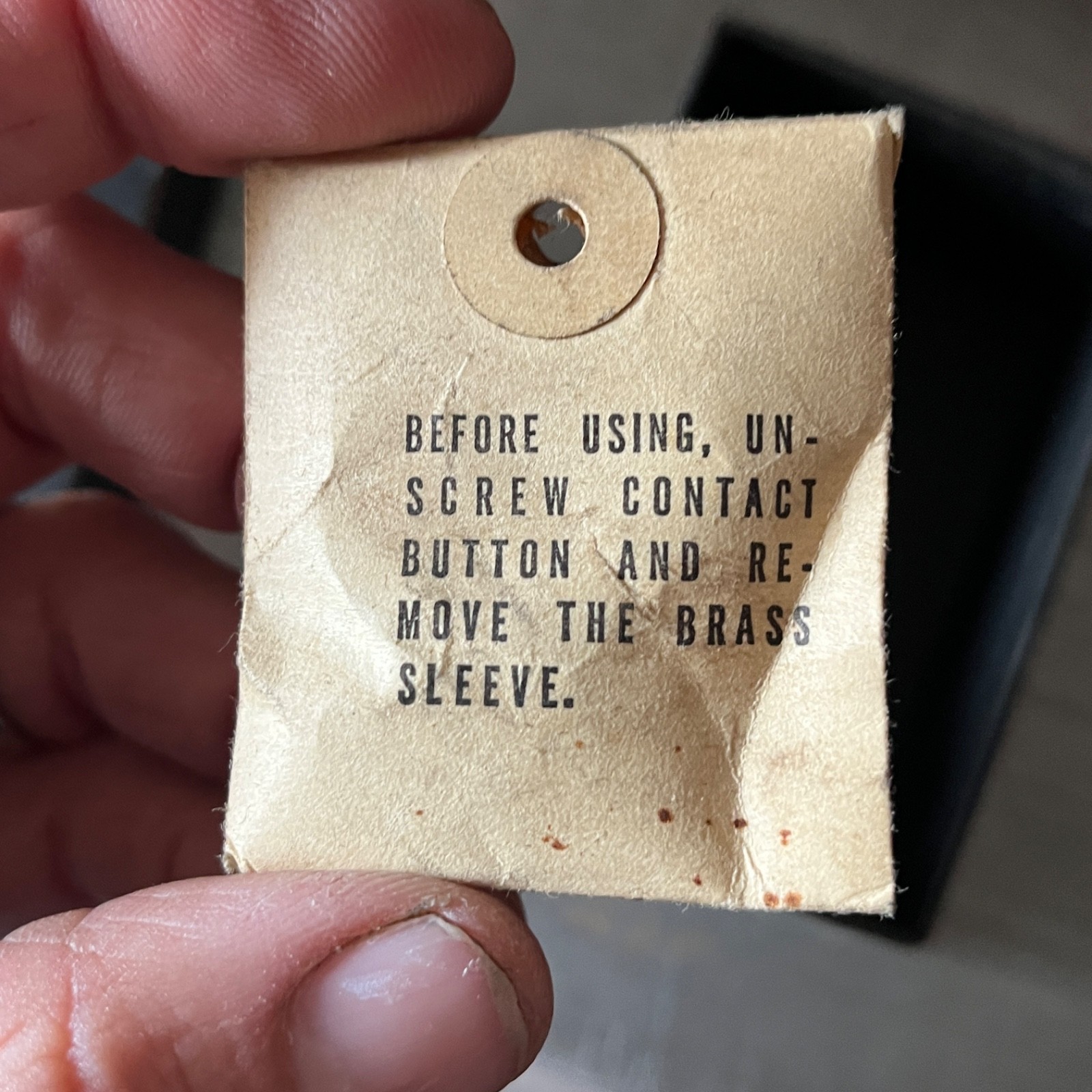 Starrett 196B Dial Test Indicator In Original Box
