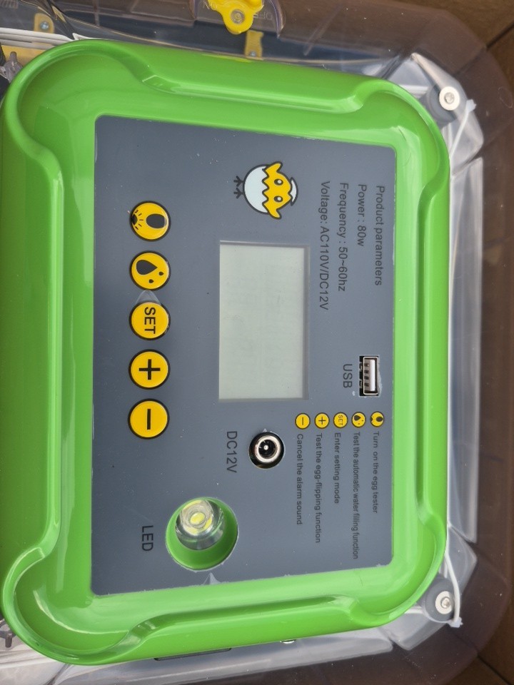 Digital Egg Incubator 12-24 Eggs with Auto Turner & Smart Control System