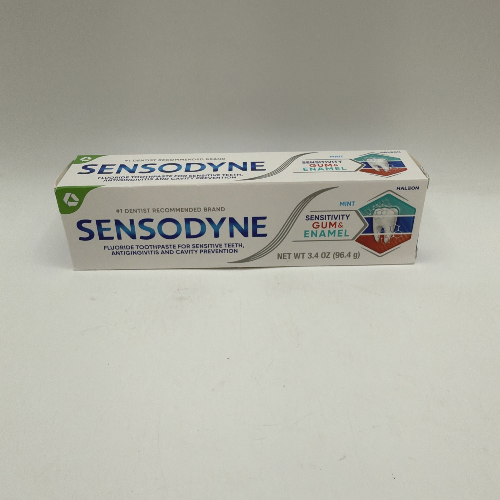 Sensodyne Toothpaste Sensitivity Gum & Enamel Mint 3.4 Ounce 2 Pack