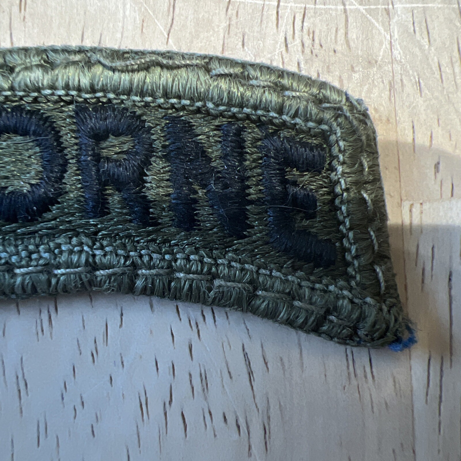 US Army Airborne Rocker Tab Green Patch