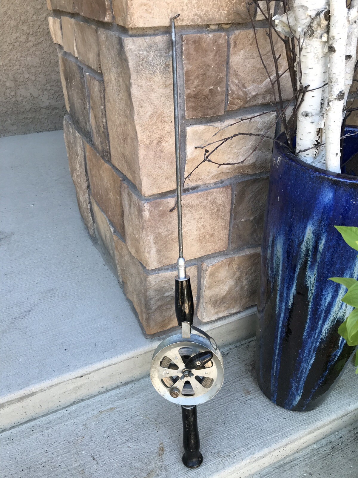Vintage Salmon/Trout Heavy Duty Fishing Rod And reel Combo