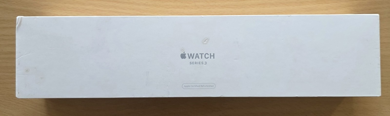 Genuine Apple Watch Series 3 38mm Space Gray Alum EMPTY Box ONLY W MANUALS A1858