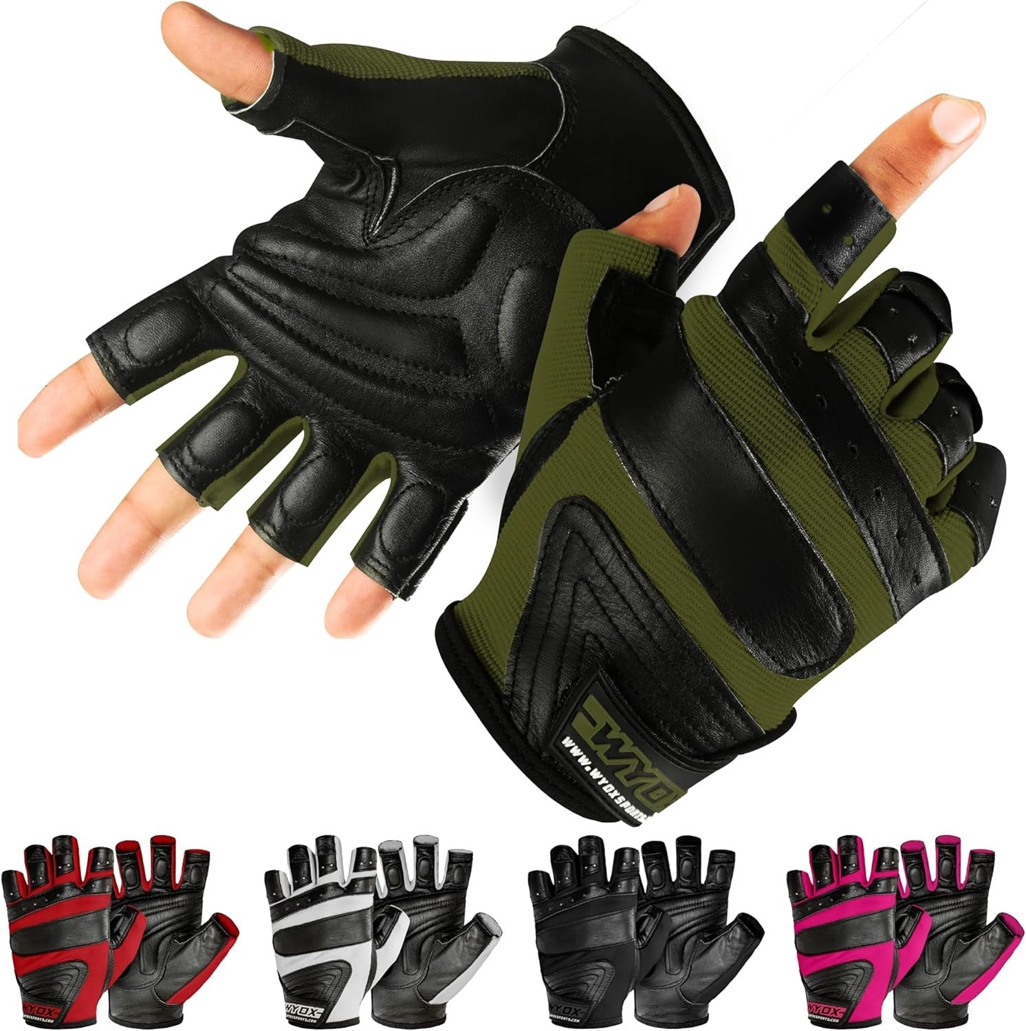 WYOX Weight Lifting Gloves Excercise Gloves Men Gym Gloves Women For Workout