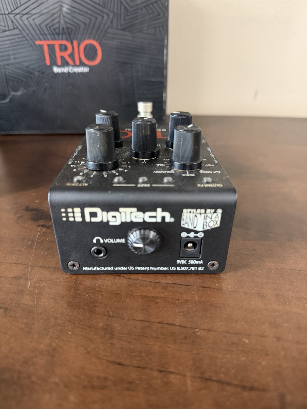 Digitech Trio Band Creator Drum Rhythm Effects Pedal