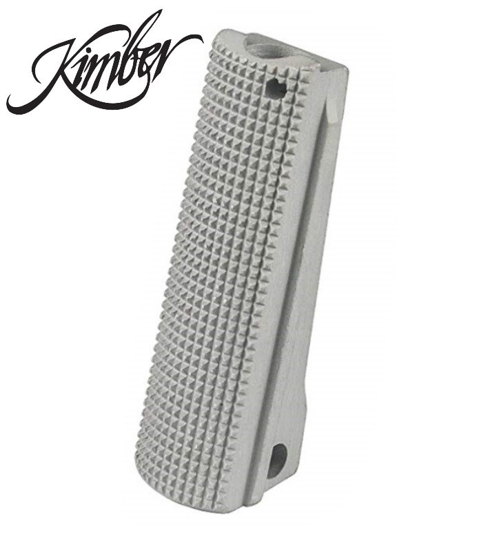 Kimber OEM Mainspring Housing Silver, Full Size Custom & Pro 1000076A
