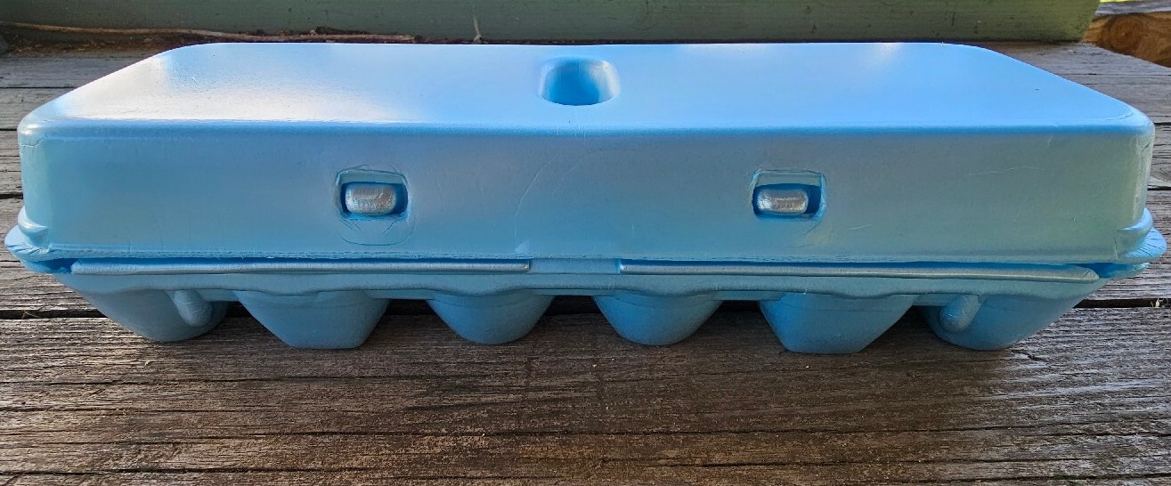 Styrofoam Bulk Egg Cartons (50 pack) Blue