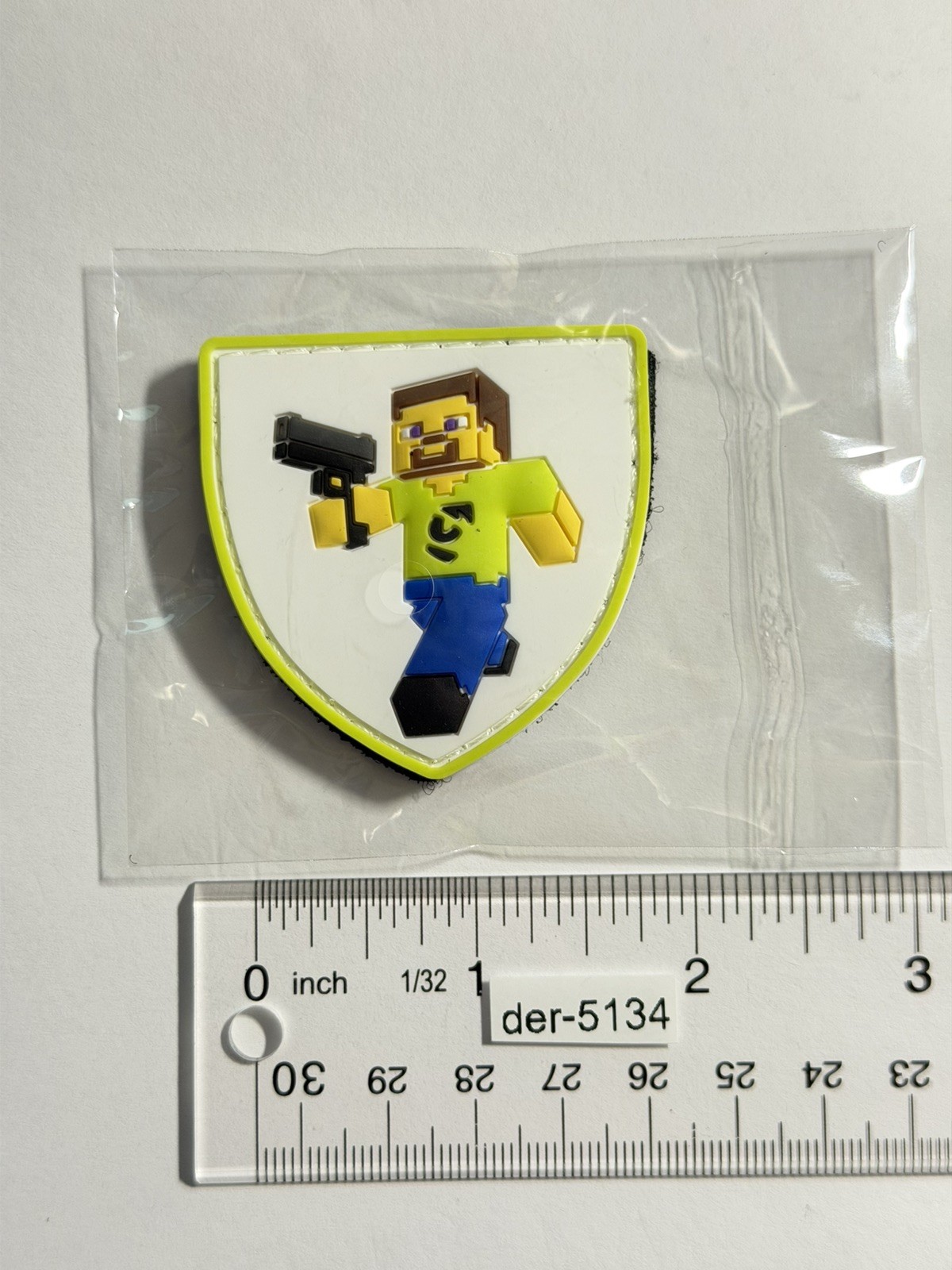 Shot Show 2026 Night Fision Minecraft Steve Tactical Morale Patch **NEW**