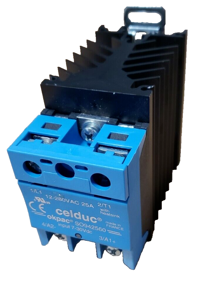 CELDUC SO942560 / S0942560 Solid State Relay 12-280VAC (Heater) AP 781822