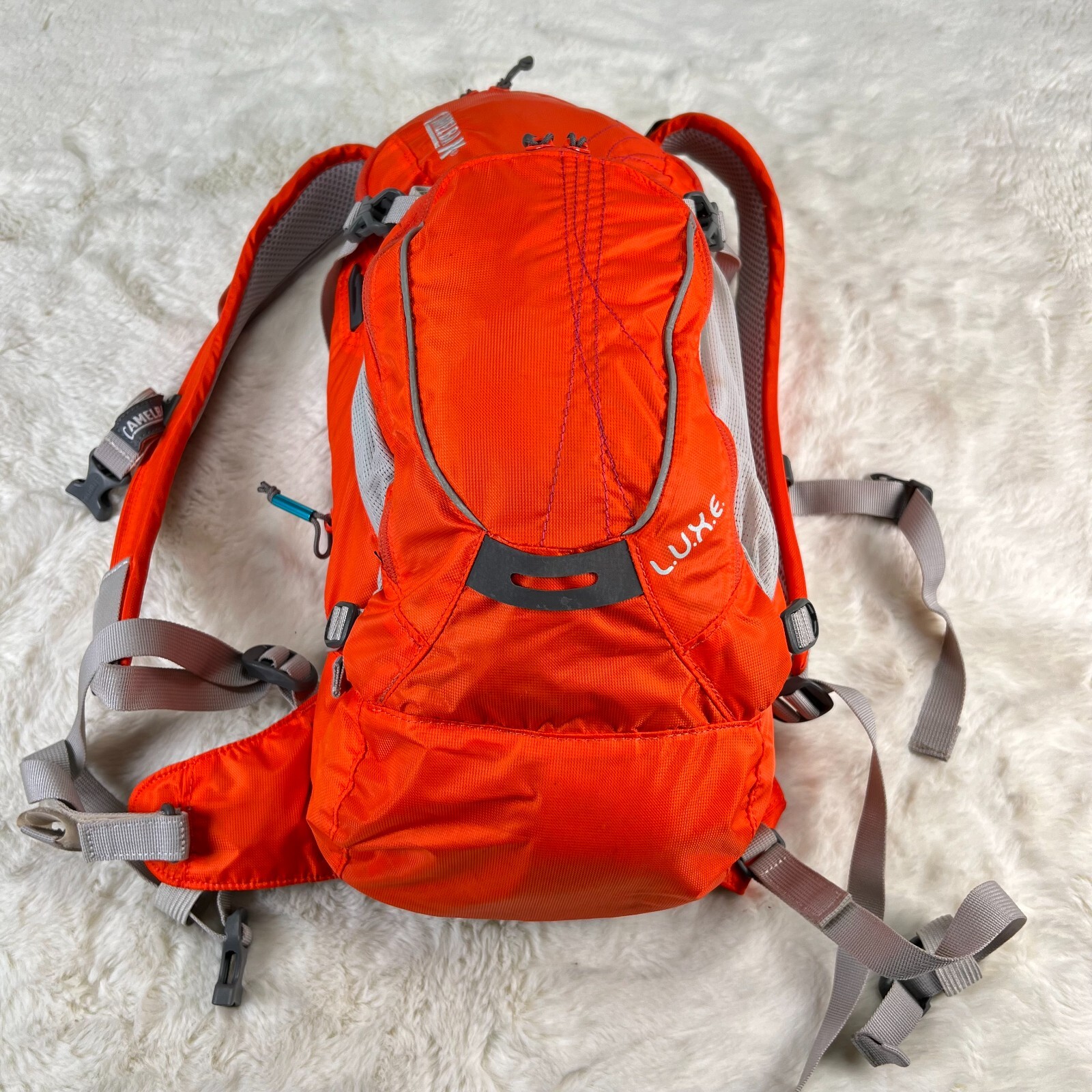 Camelbak L.U.X.E. Backpack No Bladder | Orange 18" X 10.5"
