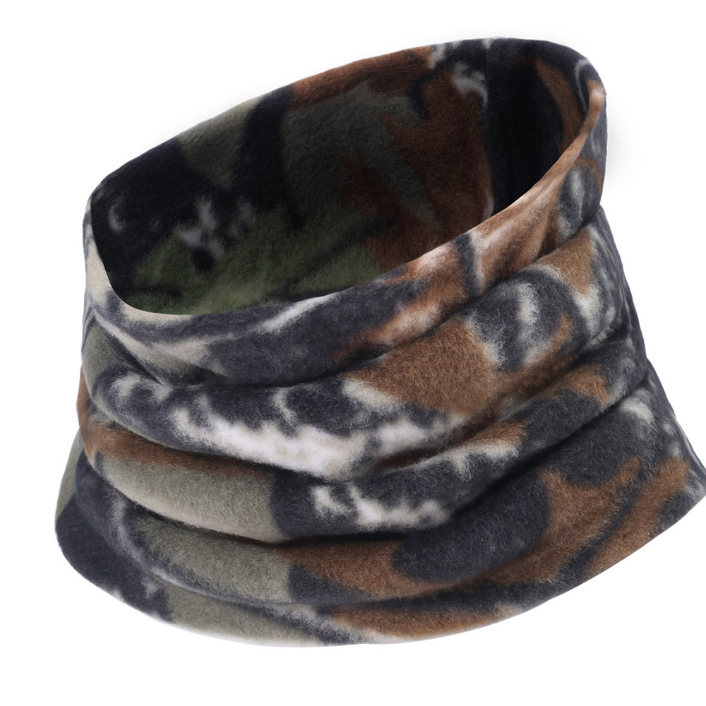 Winter Thermal Fleece Neck Gaiter Outdoor Warmer Hunting Ski Face Cover USA