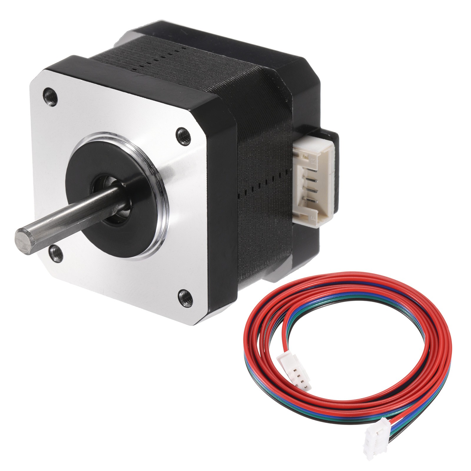 1 Pcs Stepper Motor 42x42x34MM Bipolar 1.3A/3.1V 0.28N.M Motor 1.12 Degree