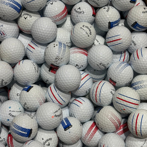 Callaway ERC Soft Triple Track 50 Pack Used Golf Balls AAA 3A Bulk Balls