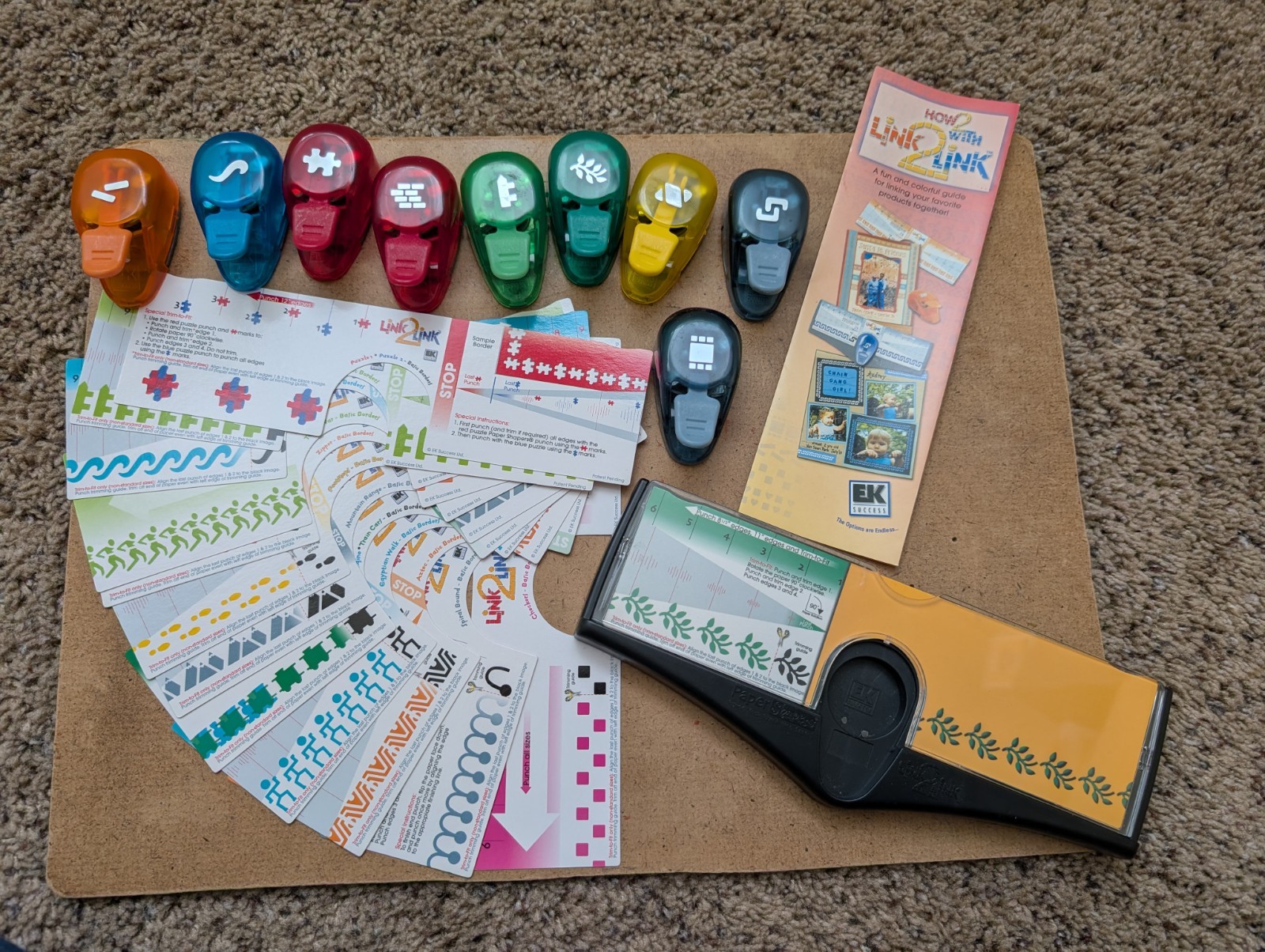 EK Success LINK 2 LINK Punch System & 9 Punches