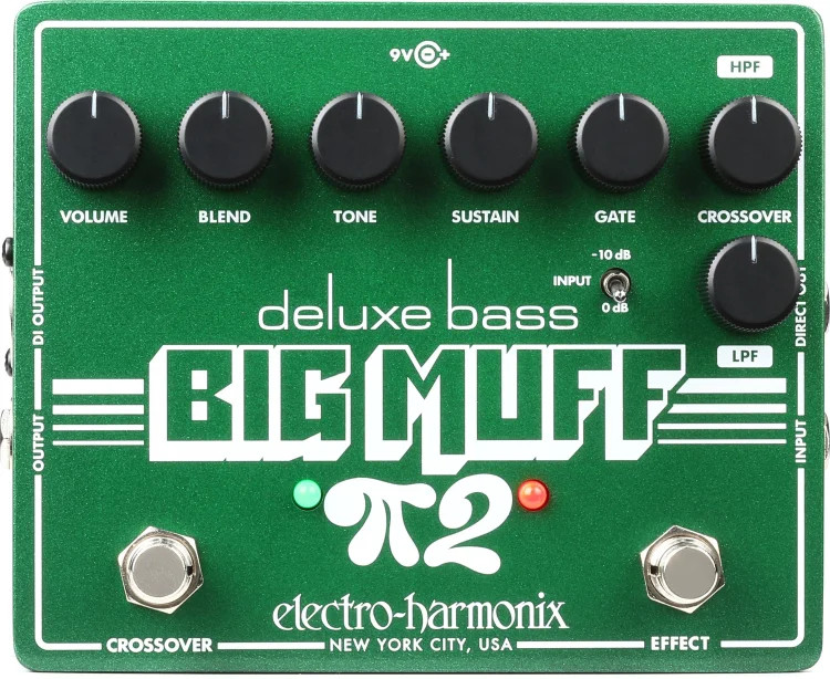 Electro-Harmonix Deluxe Bass Big Muff Pi 2 Fuzz Pedal