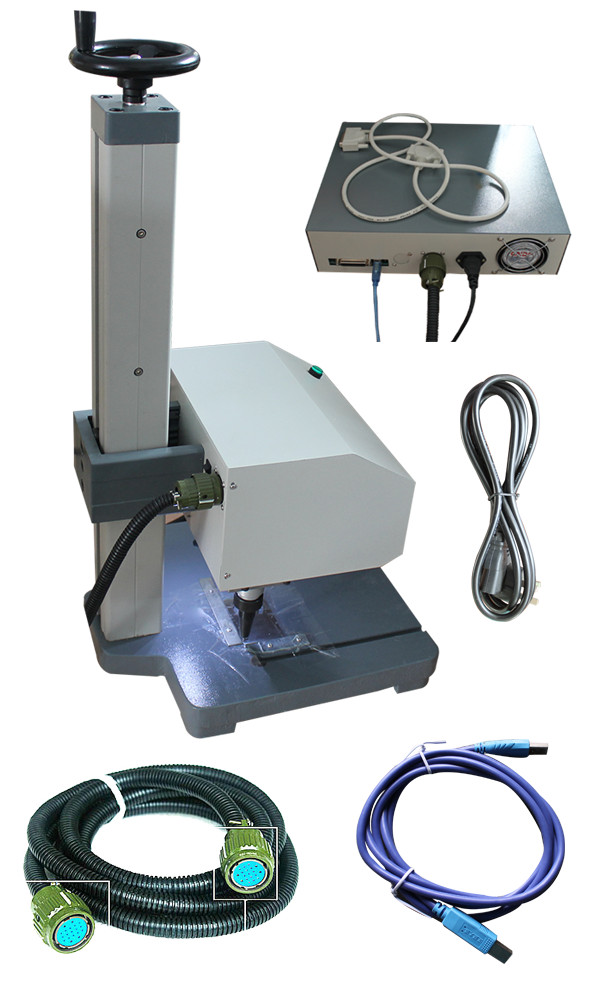 110V Dot Peen Pneumatic Marking Machine 12inx8in 400W for Metal Tags Engraving