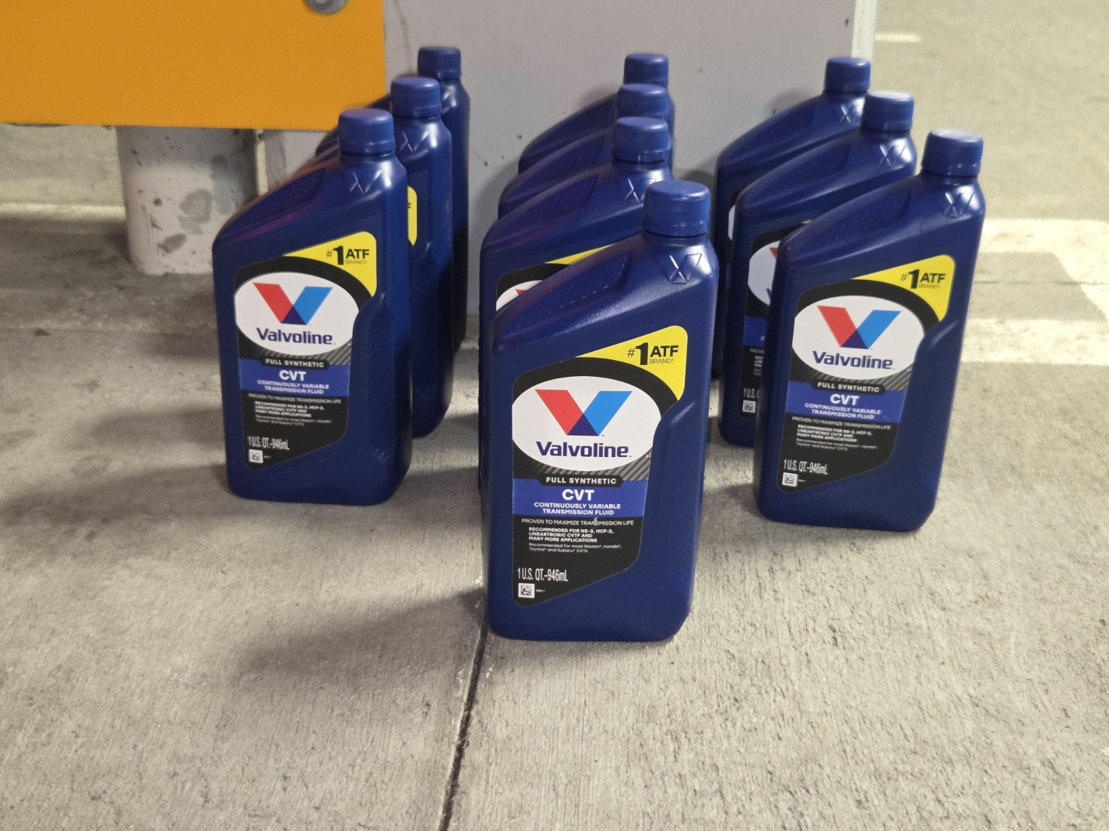 Valvoline Full Synthetic CVT Transmission Fluid New Lot of 10 NEW