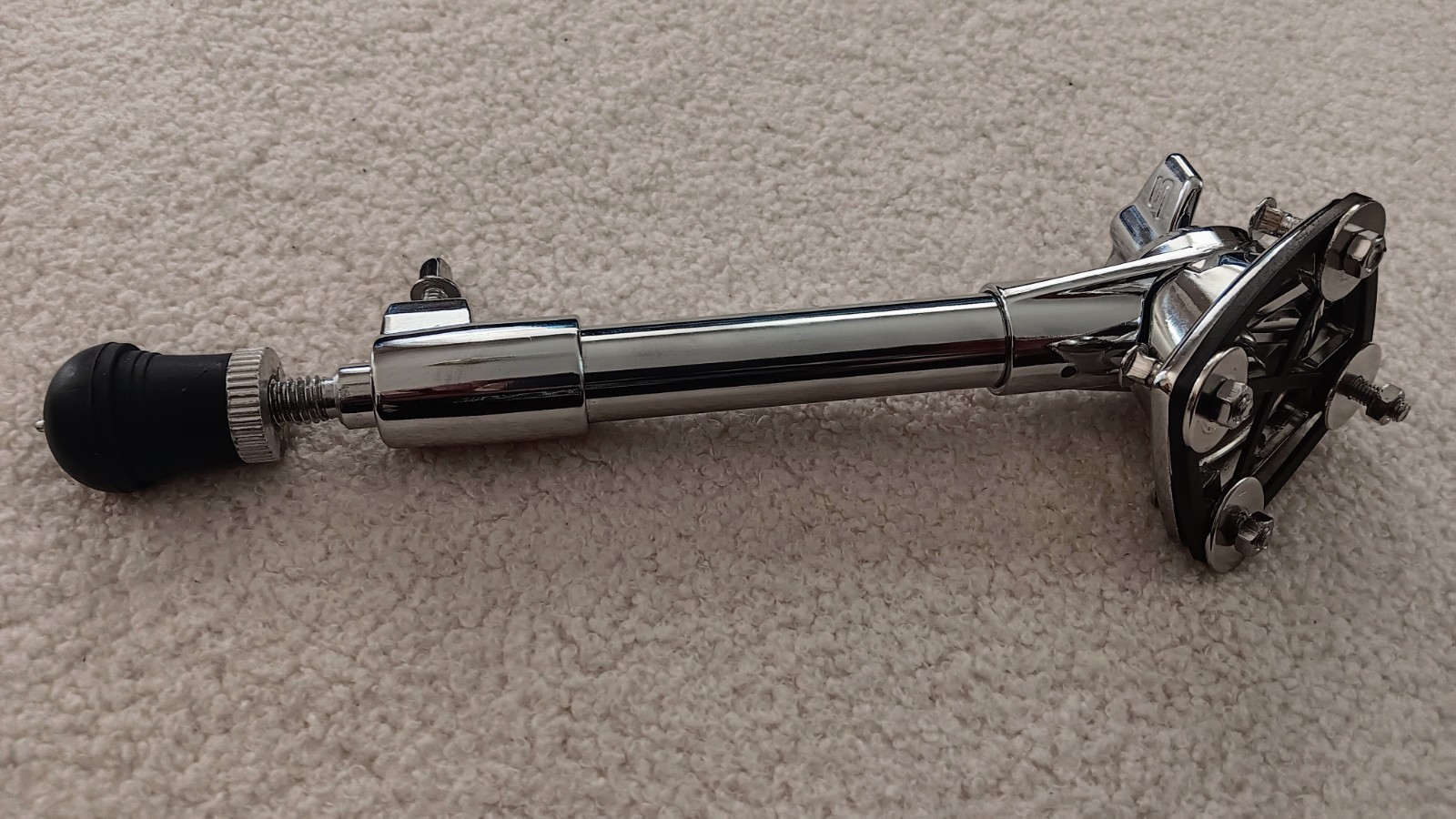 SPL bass drum spur (Drummer's Right  Side).