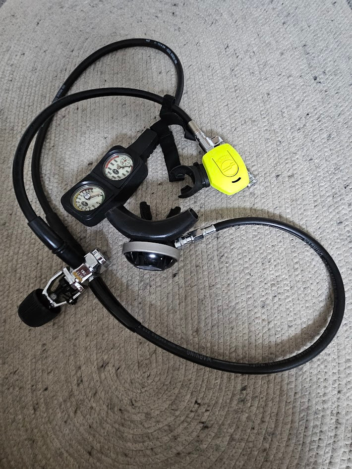 Sherwood Magnum Blizzard with Alternate Air Complete Regulator Package Scuba