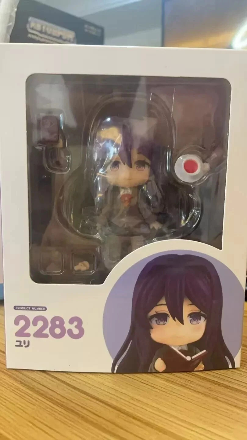 DDLC Doki Doki Literature Club! Yuri Nendoroid 2283 PVC Toy Model Doll