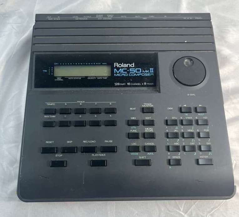 Roland MC-50 Micro Composer Midi Sequencer no adapter - untested - for parts