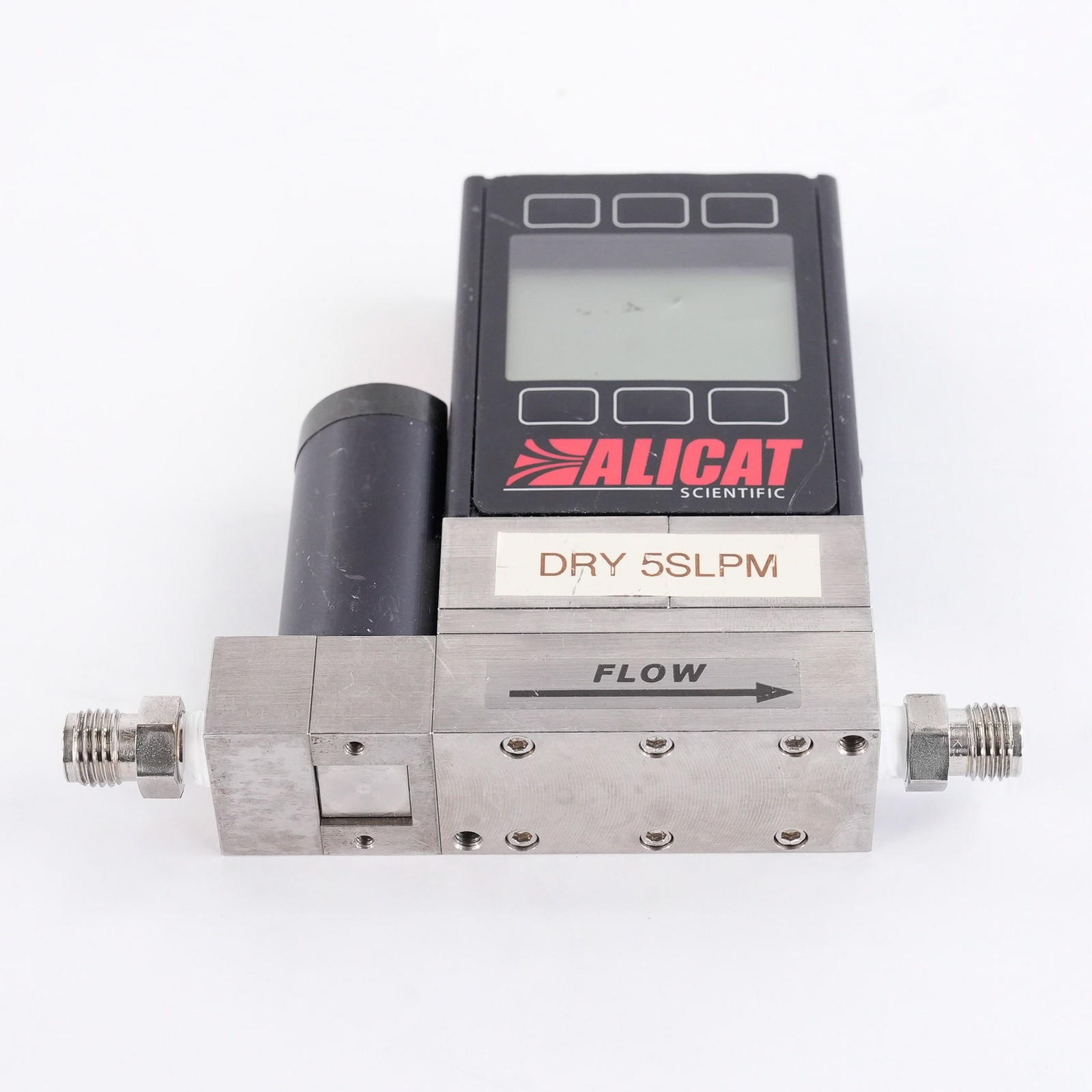 Alicat Scientific MC-5SLPM-D/5M Mass Flow Controller 5" w/ Display MC5SLPMD5M