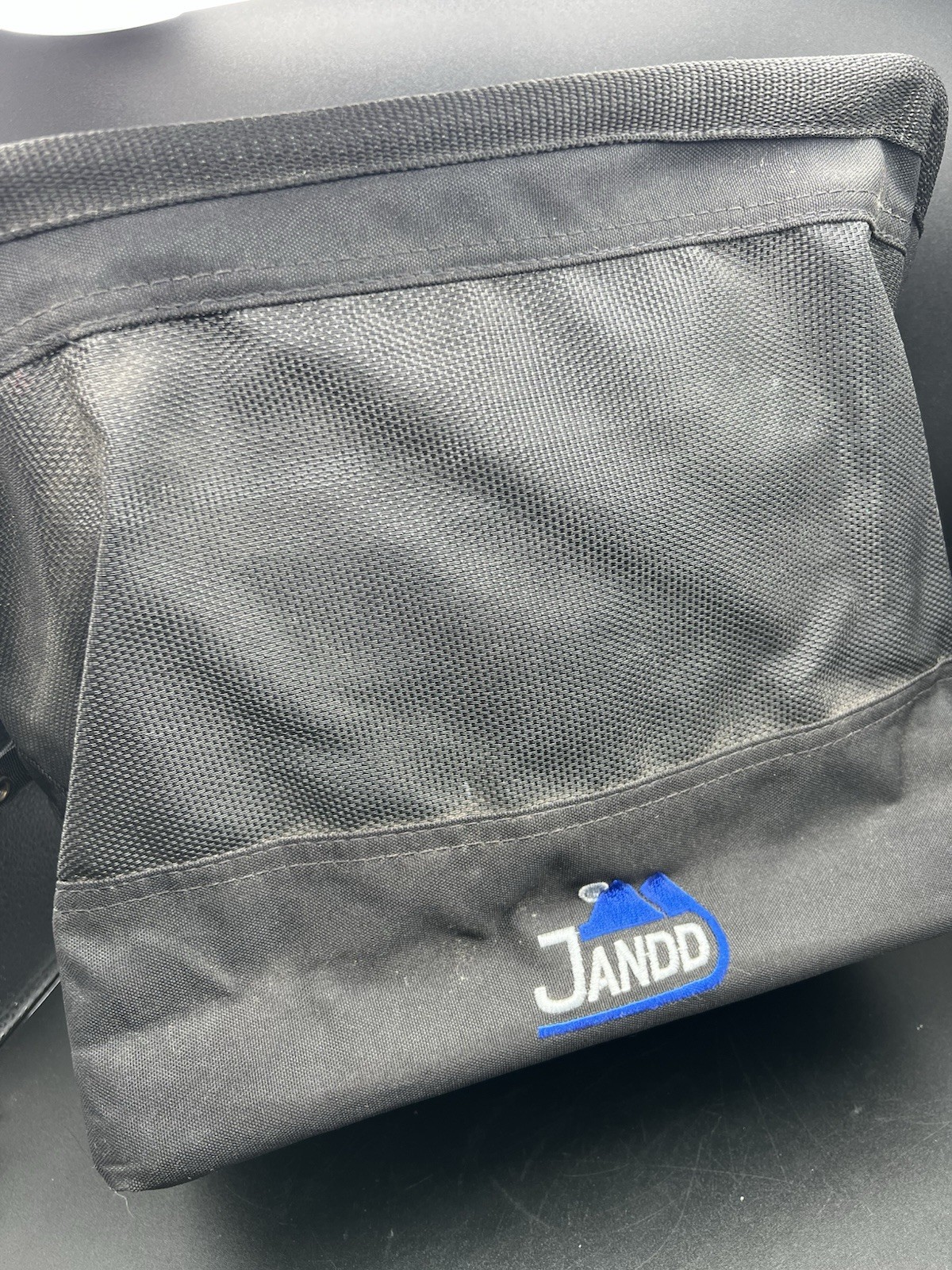 Jandd Mountaineering Santa Barbara Grocery Bag Pannier Single Black Folding