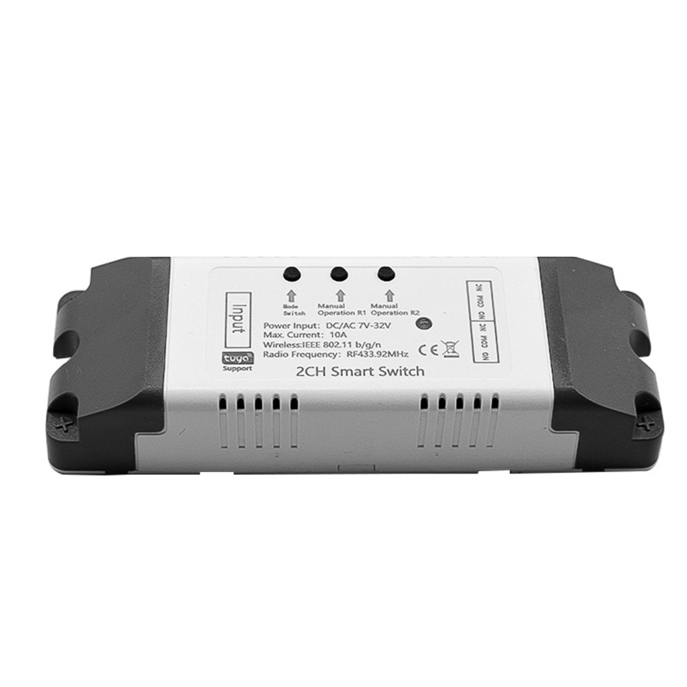 Tuya WiFi Relay Module 2 CH 7-32V /APP Remote Control Home for8430