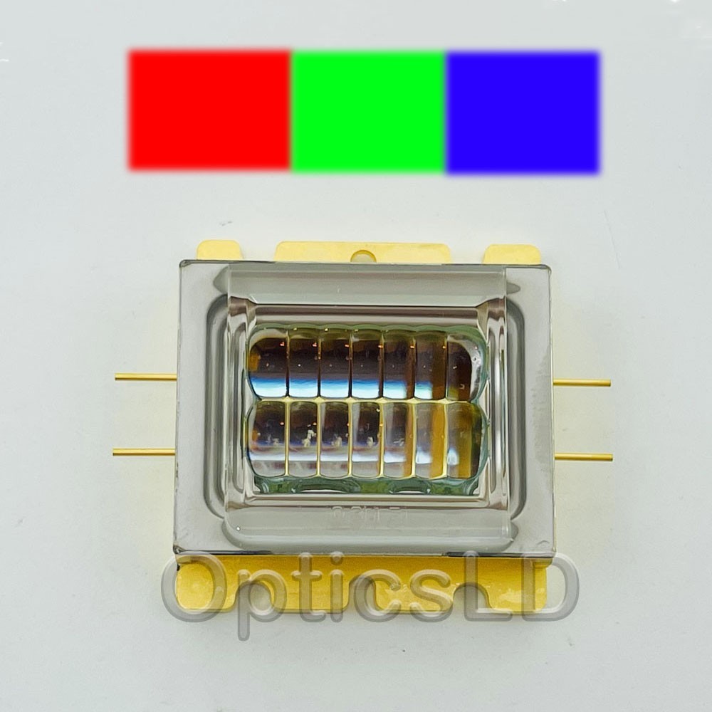 Nichia NURM32 Red 25W / NUGM32 Green 23W / NUBM38 Blue 74W RGB Laser Diode Array
