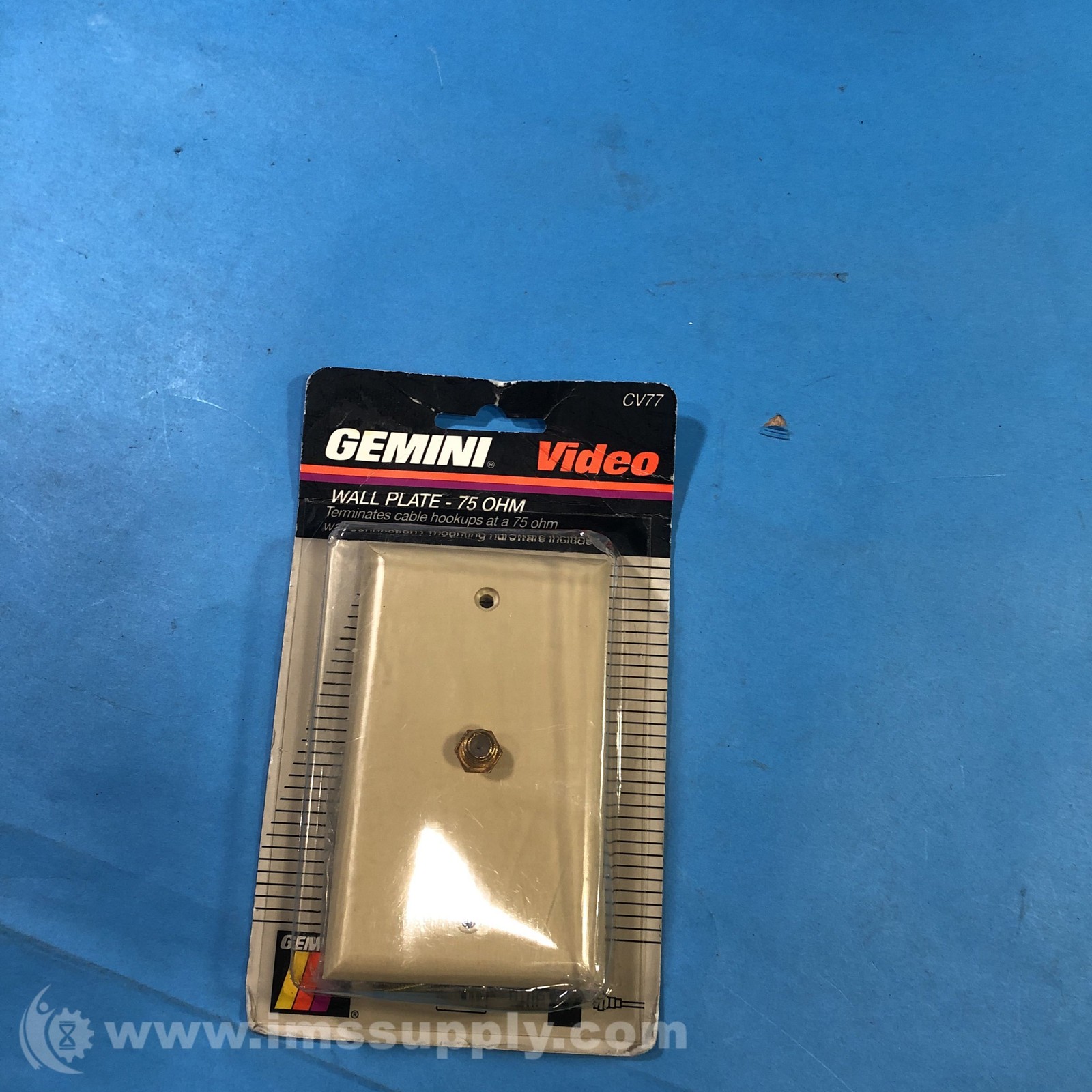 Gemini CV77 75 Ohm Wall Plate FNFP