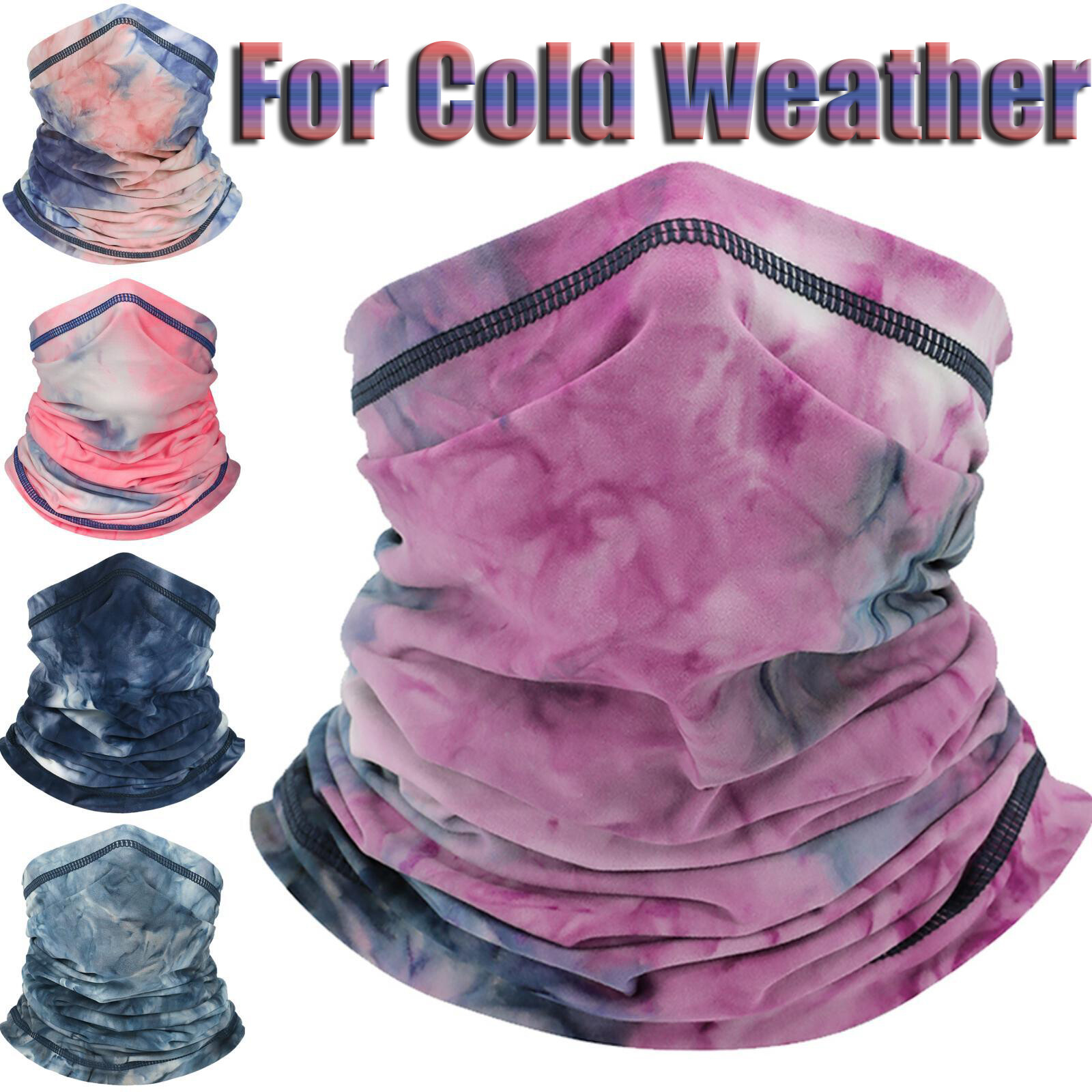 Winter Thermal Balaclava Windproof Face Mask Fleece Ski Cold Weather Neck Warmer