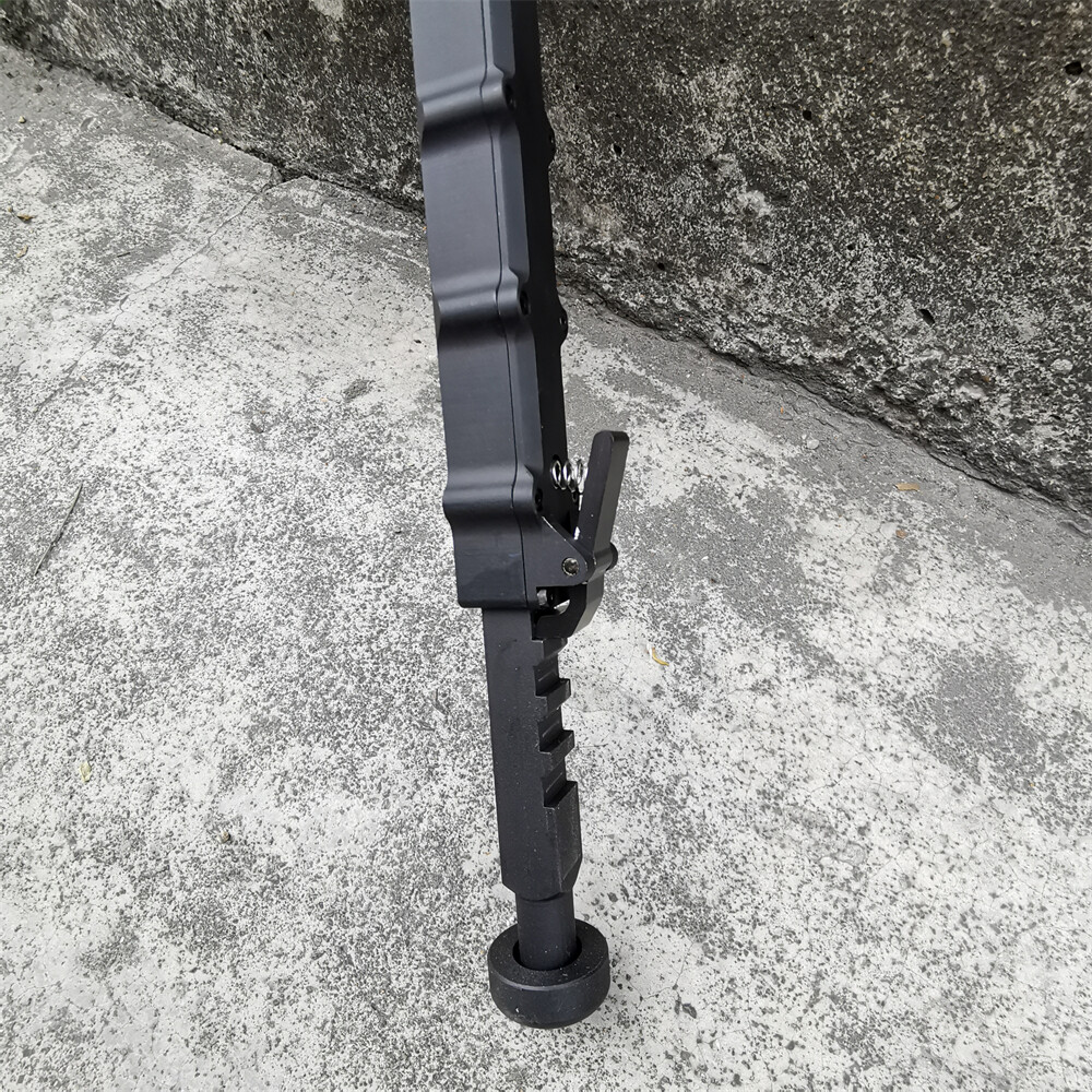Rifle Bipod 360Degrees Swivel 7.5-9'' Adjustable Height Folding Design Picatinny